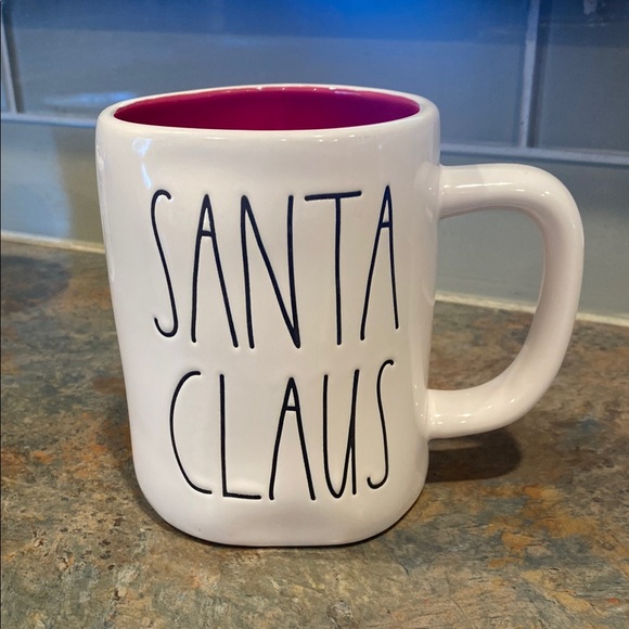 Rae Dunn Other - Rae Dunn Santa Claus White Mug NWOT